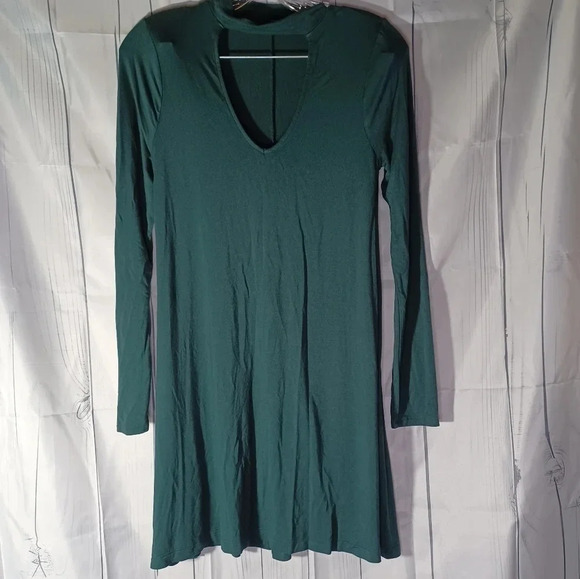 Express long sleeve swing dress - Picture 1 of 5